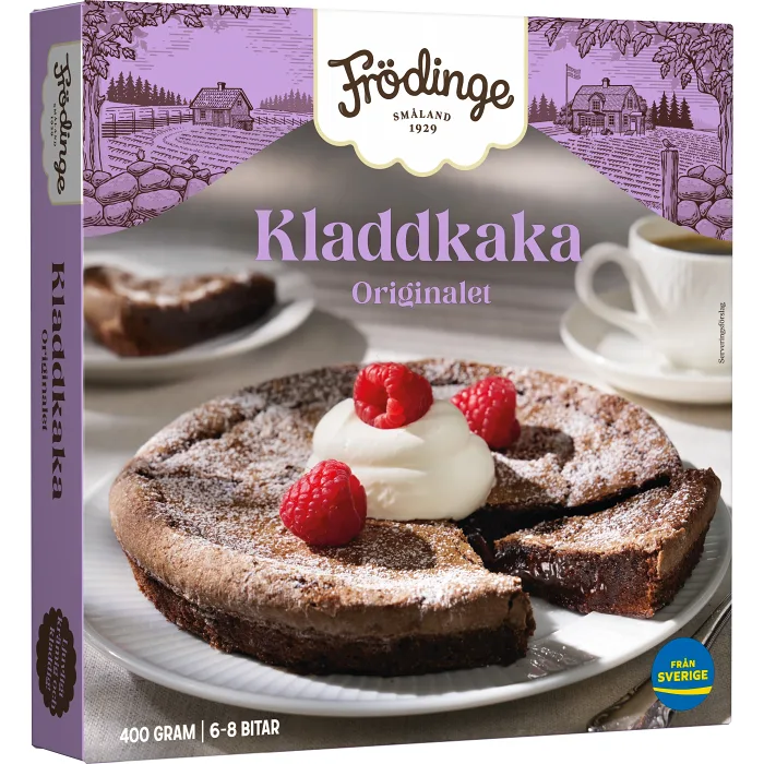 Kladdkaka Fryst 400g Frödinge