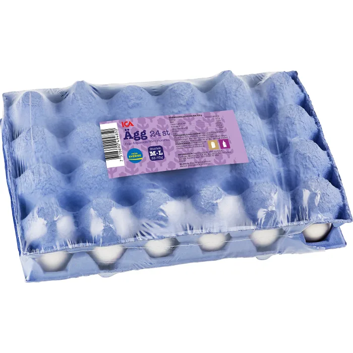 Ägg Frigående inomhus M/L 24-p ICA