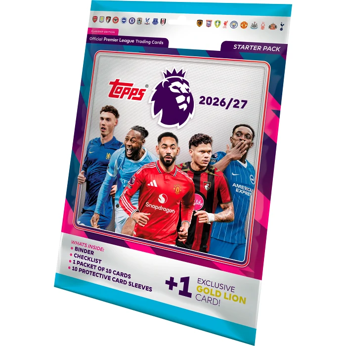 Fotbollskort Premier League Starter pack 2026/27
