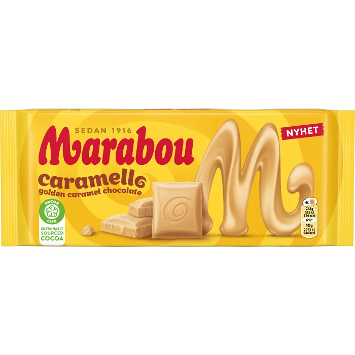 Choklad Caramello 160g Marabou