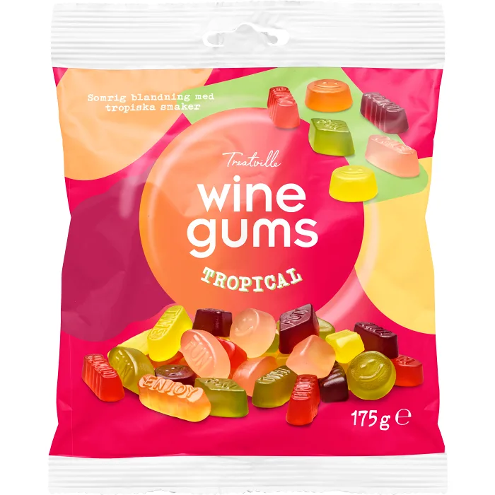 Vingummin Tropical 175g Treatville