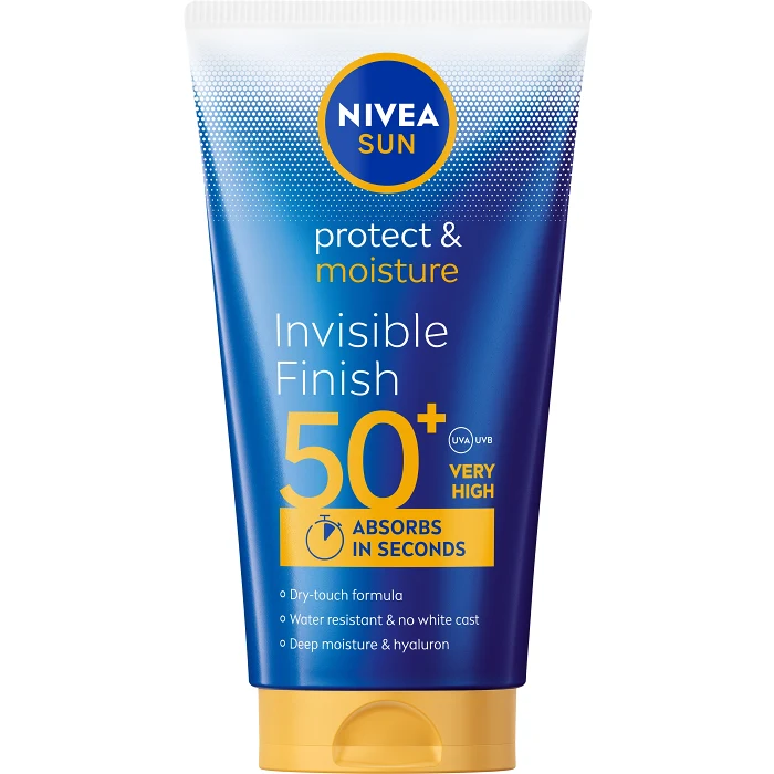 Solkräm Protect&Moisture Invisible Finish Lotion SPF50+ 150ml Nivea Sun