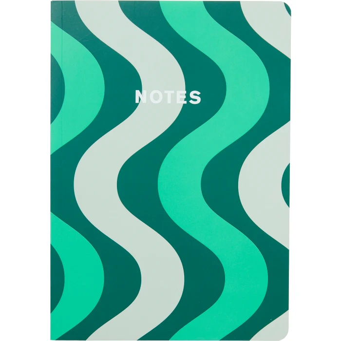Anteckningsbok Zoey A5 wave