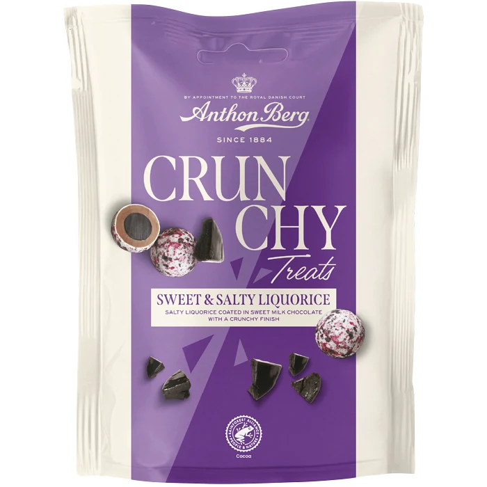 Chokladpåse Crunchy Treats Sweet & Salty 120g Anthon Berg