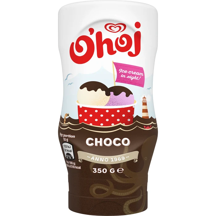 Dessertsås Choklad 350g Ohoj