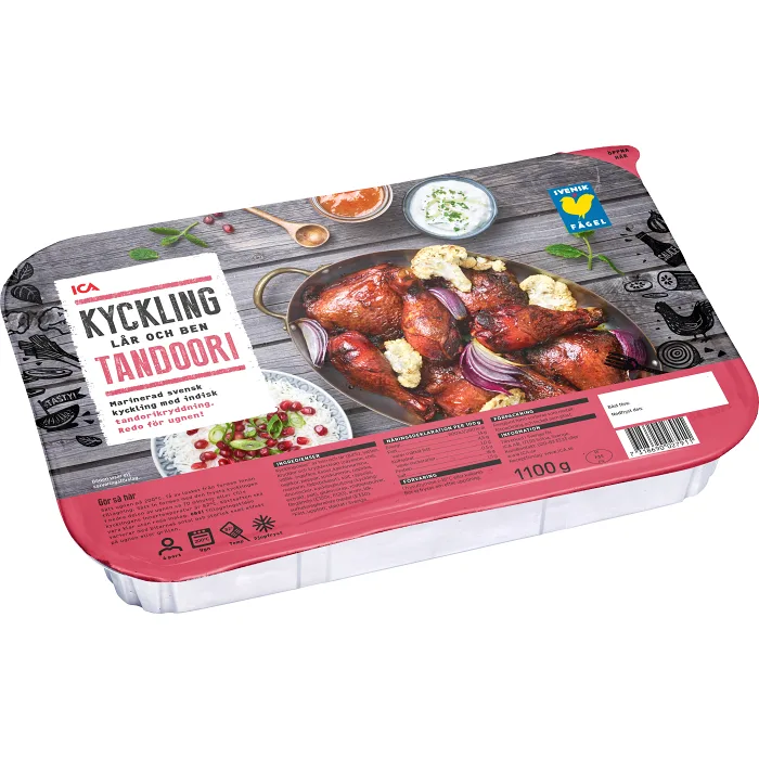 Bordskyckling tandoori Fryst 1,1kg ICA