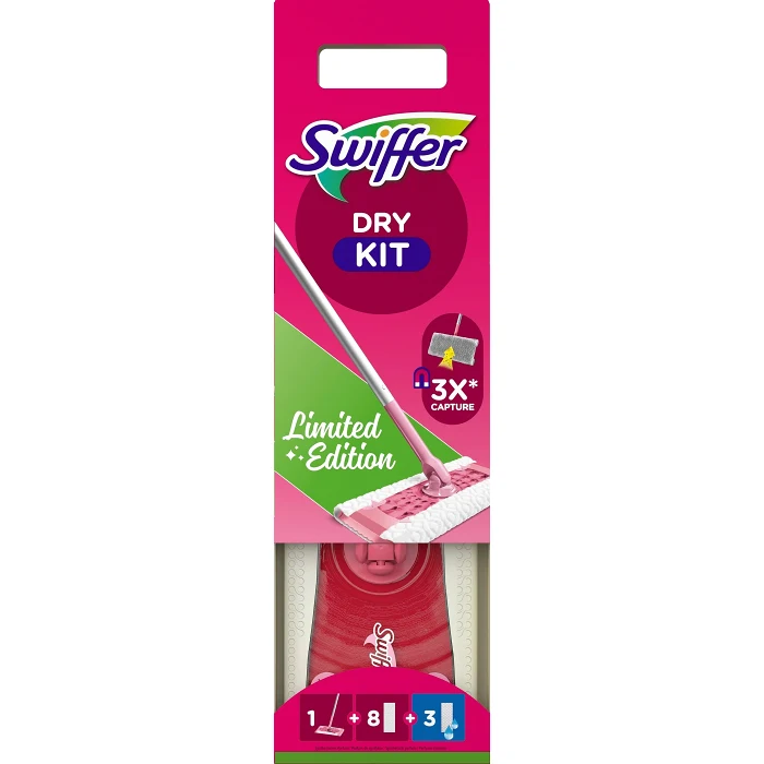 Golvmopp Startkit Rosa Bandet Swiffer