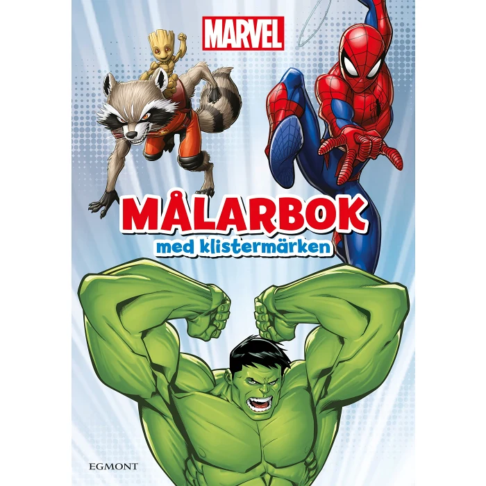 Målarbok marvel mix