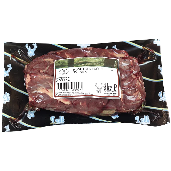Hjortgrytkött ca 600g Åke P Fågel & Vilt