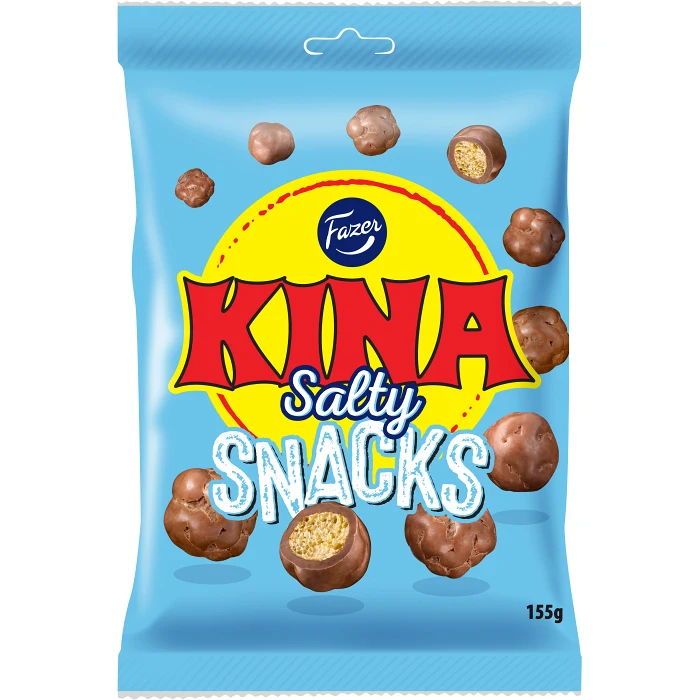 Kina Blå Salty Snacks 155g Fazer