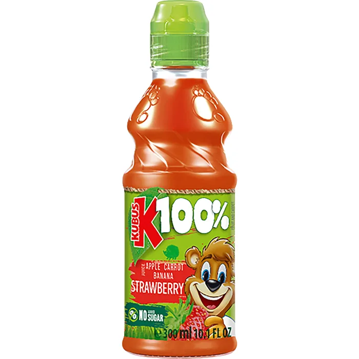 Juice Jordgubb 100% 300ml Kubus