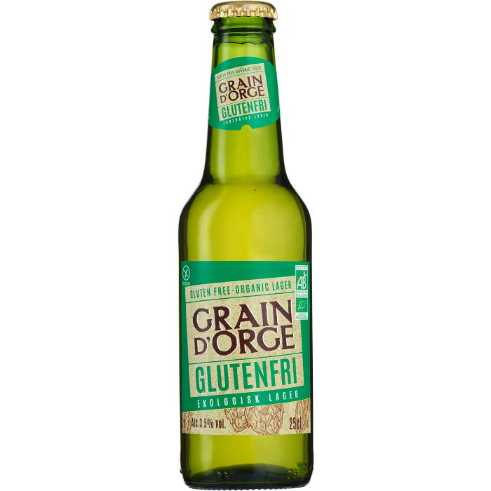 Öl Glutenfri Ekologisk 3,5% 25cl Grain d'Orge