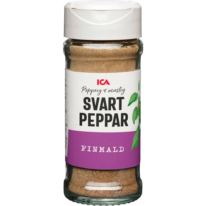 Svartpeppar Finmalen 43g ICA