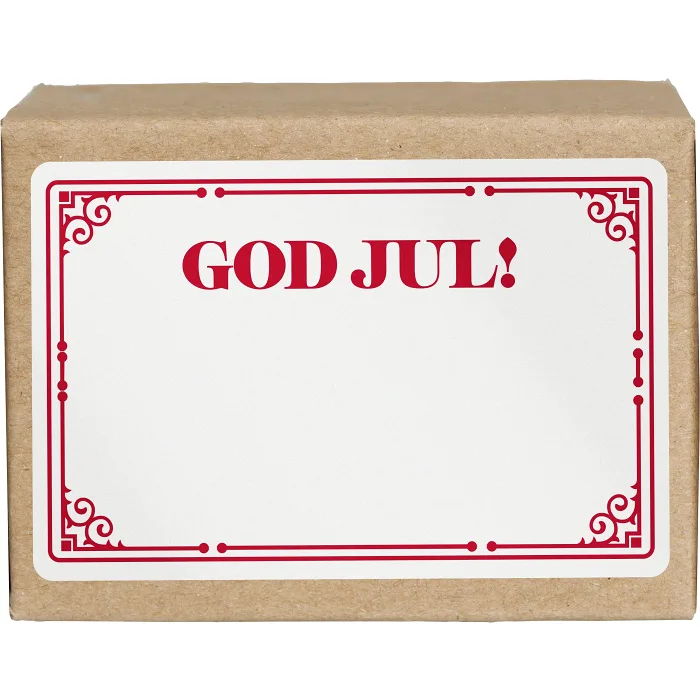 Juletiketter God jul 50 st