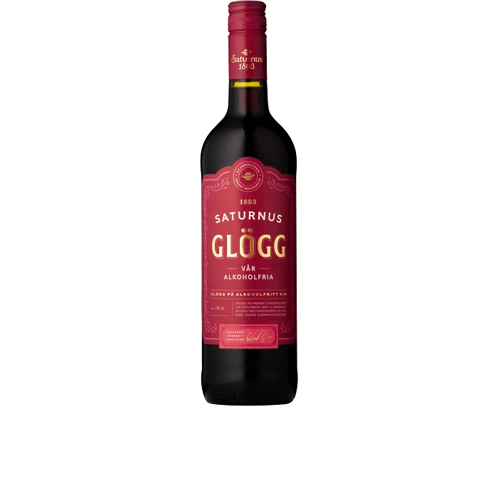 Glögg Alkoholfri 75cl Saturnus 1893