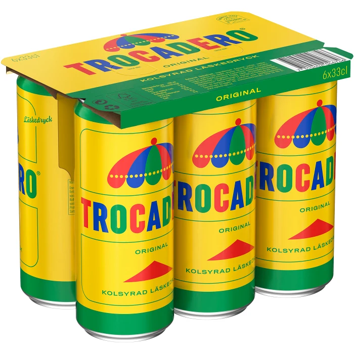 Läsk 6x33cl Trocadero