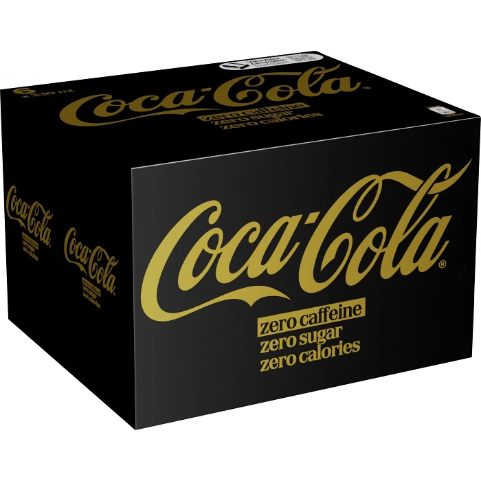 Läsk  Koffeinfri Cola Zero 6-pack 33cl Coca-Cola