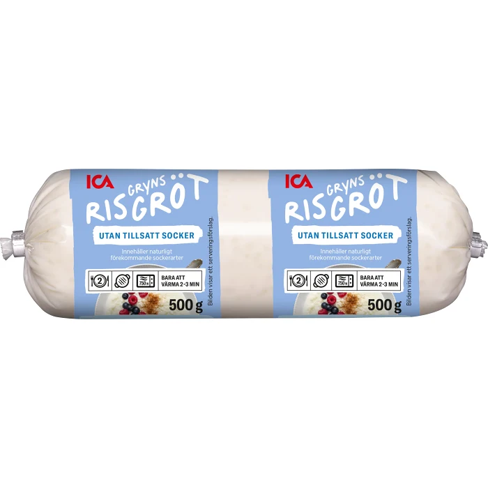 Risgrynsgröt utan socker 500g ICA