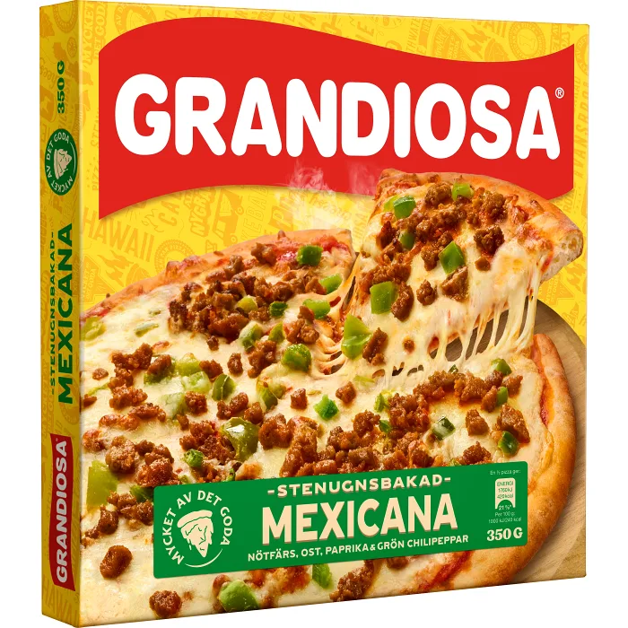 Pizza Mexicana Fryst 350g Grandiosa
