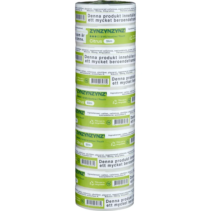 Zyn Citrus Slim 9mg S3 Stock