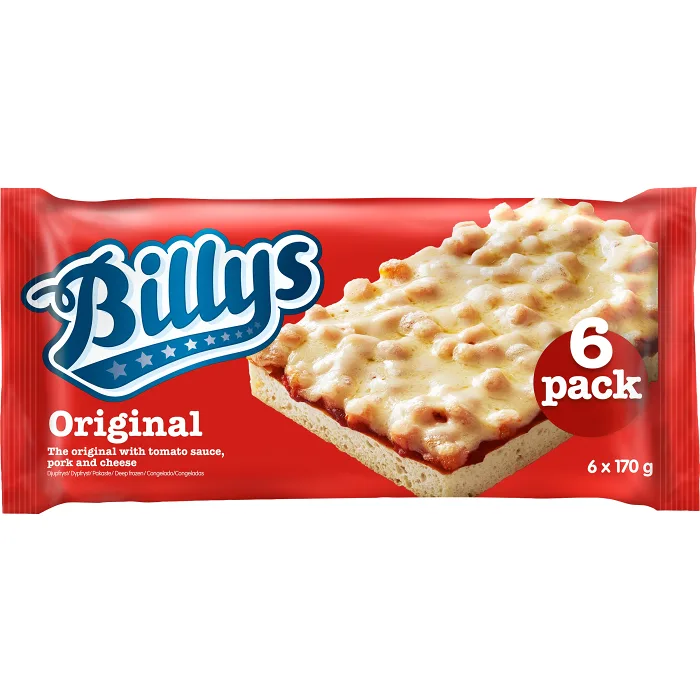 Pizza Original 6-p 1020g Billys
