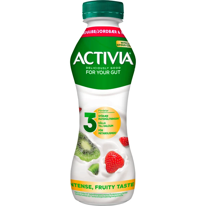 Drickyoghurt Jordgubb Kiwi 300g Activia
