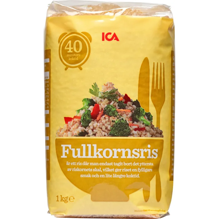 Fullkornsris 1kg ICA