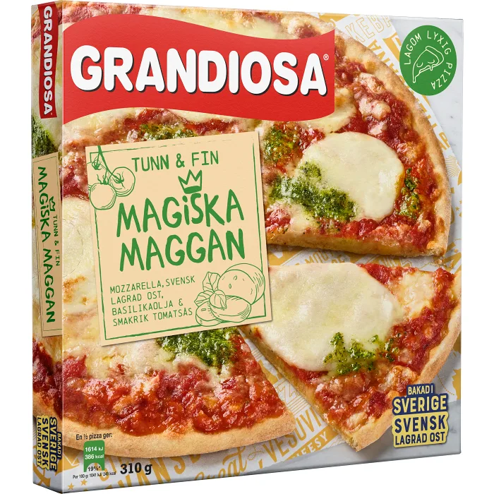 Pizza Magiska maggan 310g Grandiosa