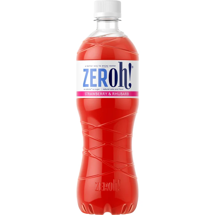 Lightdryck Strawberry Rhubarb Sockerfri 80cl Zeroh!