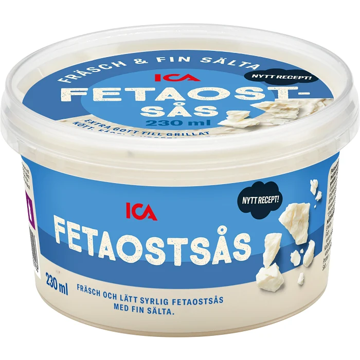 Fetaostsås 230ml ICA