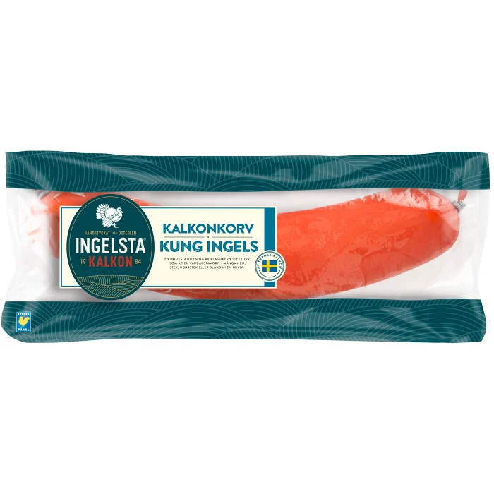 Kalkonkorv Kung Ingels 500g Ingelsta kalkon