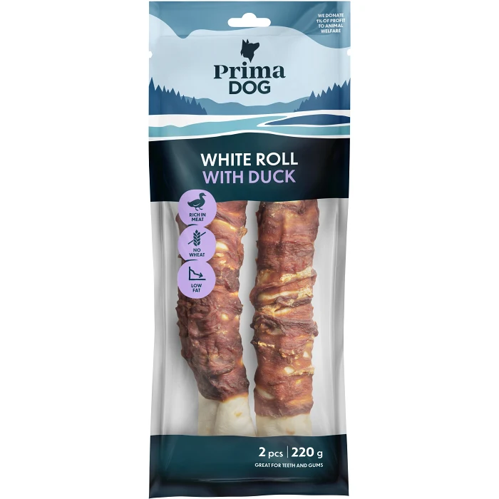 Tuggrulle Anka 2-p 220g PrimaDog