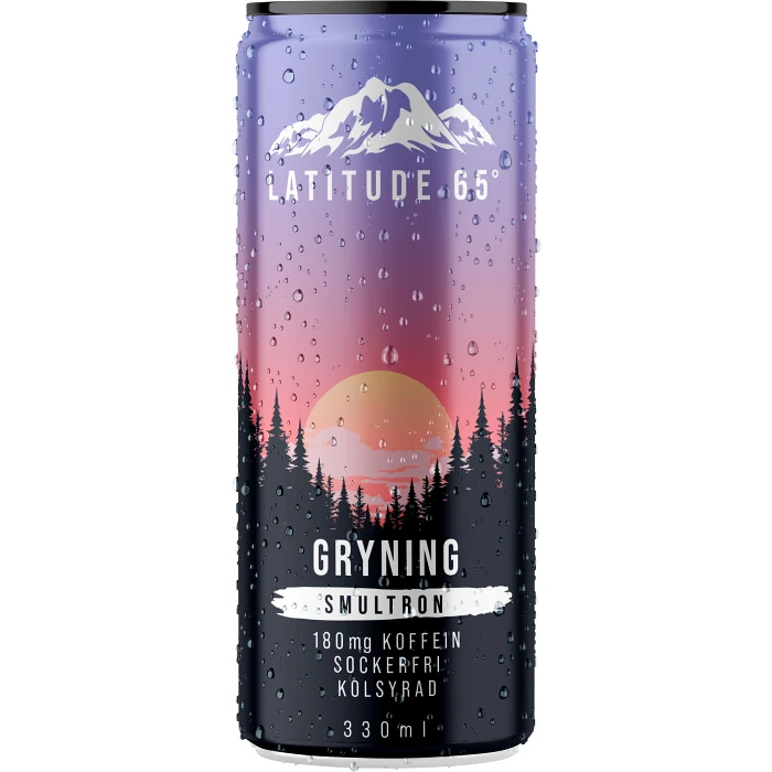 Energidryck Gryning 33cl Latitude 65