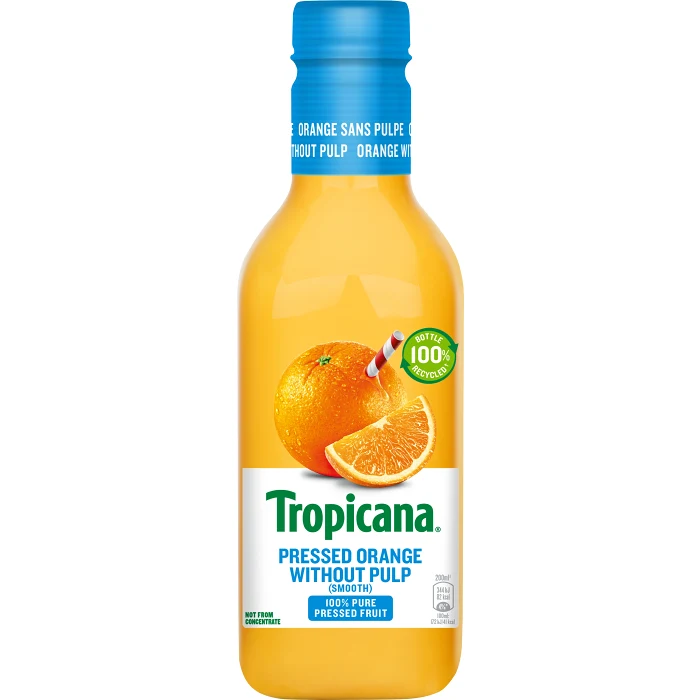 Juice Orange Smooth utan fruktkött 900ml Tropicana