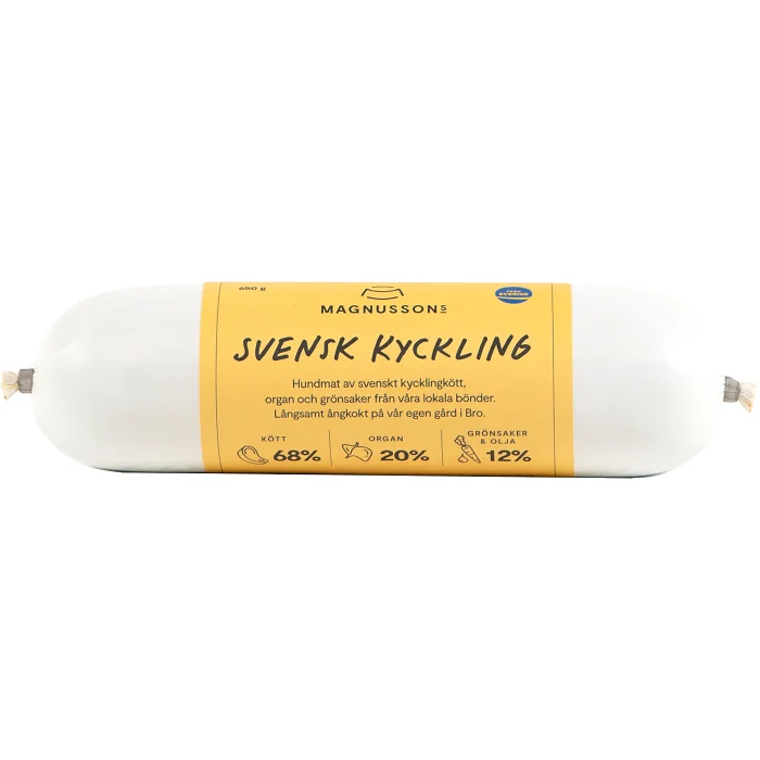Hundmat Svensk Kyckling 650g Magnusson
