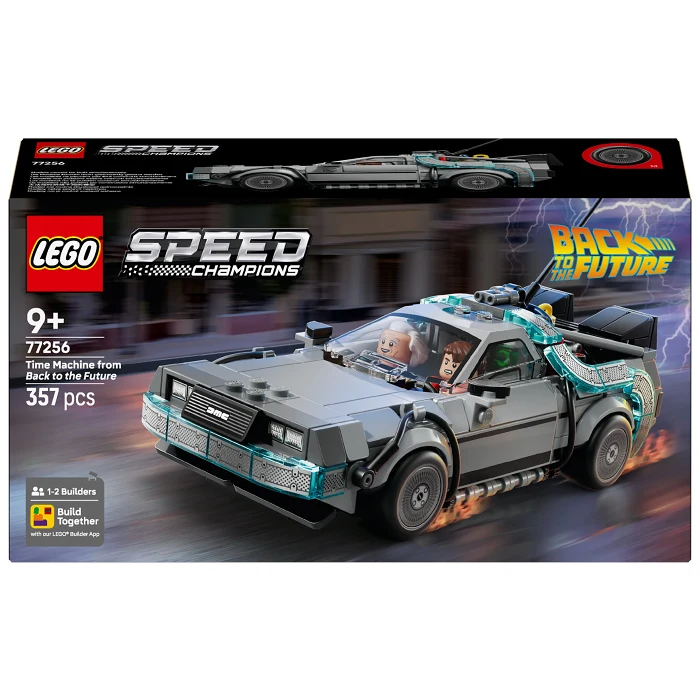 LEGO Speed Champions Tidsmaskinen från Tillbaka till framtiden 77256