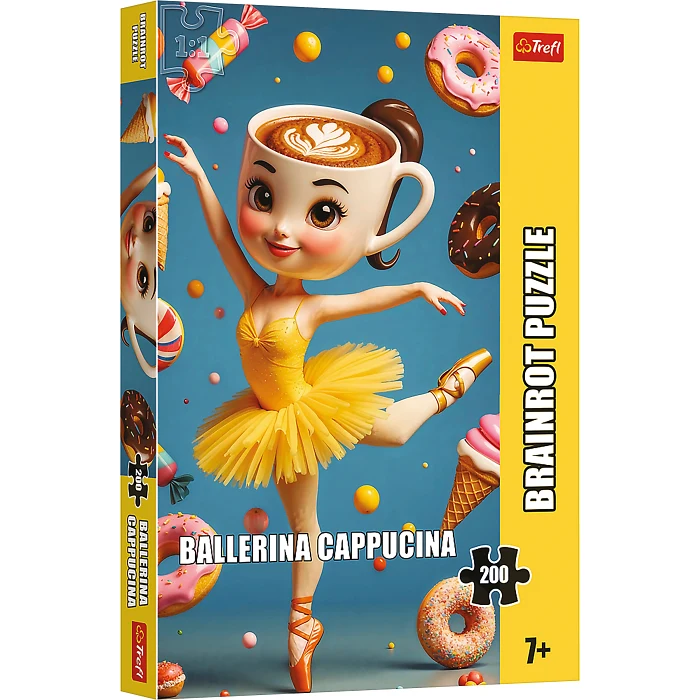 Pussel Brainrot Ballerina 200 bitar Trefl