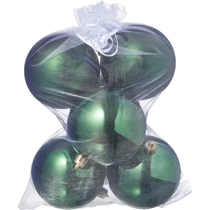 Julkulor 6-p i Meshbag Grön ICA