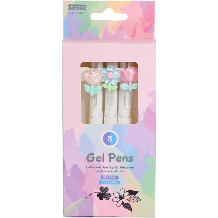 Penna Blomma Pastell 3-p