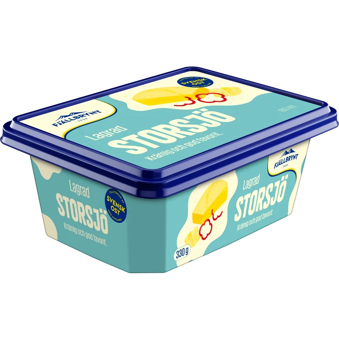 Mjukost Storsjö lagrad 330g Fjällbrynt