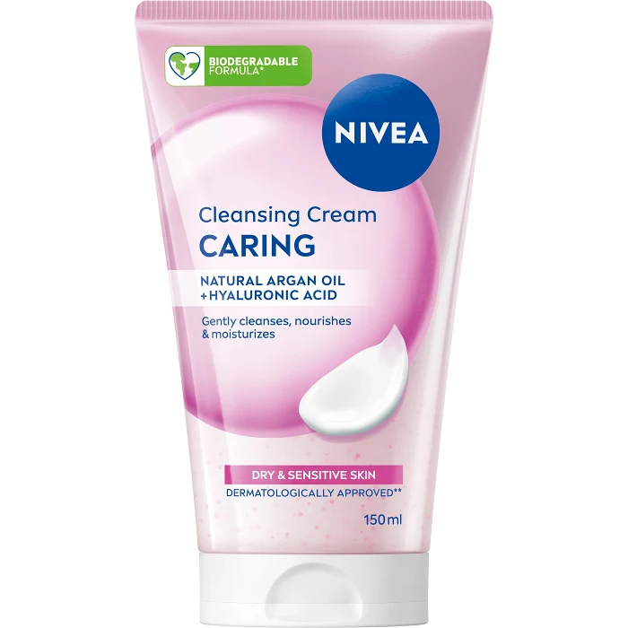 Ansiktsrengöring Cleansing Cream Caring 150ml Nivea