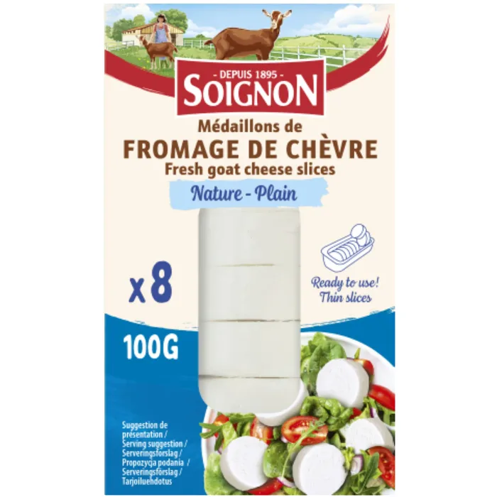 Getost färsk skivad 100g Soignon
