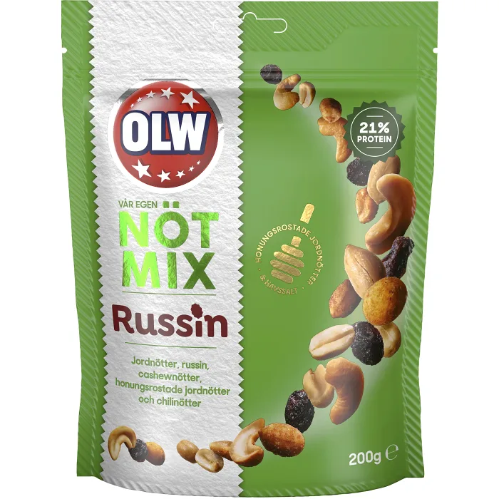 Nötmix Russin 200g Olw