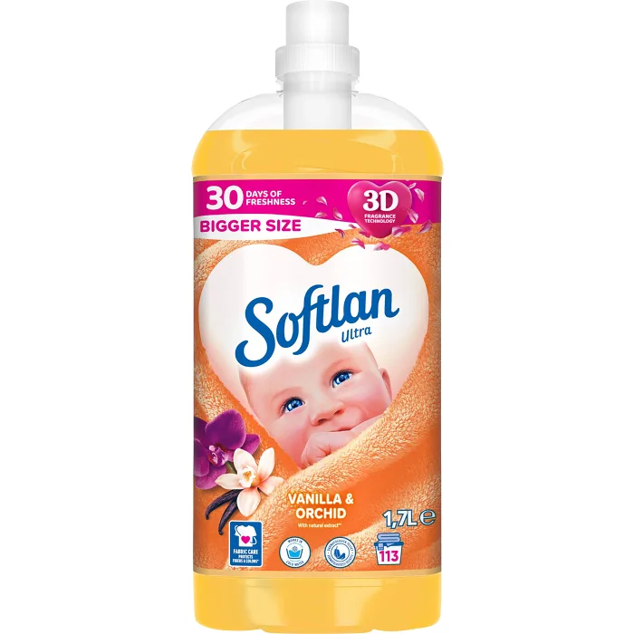 Sköljmedel Vanilla Orchid 1,7l Softlan