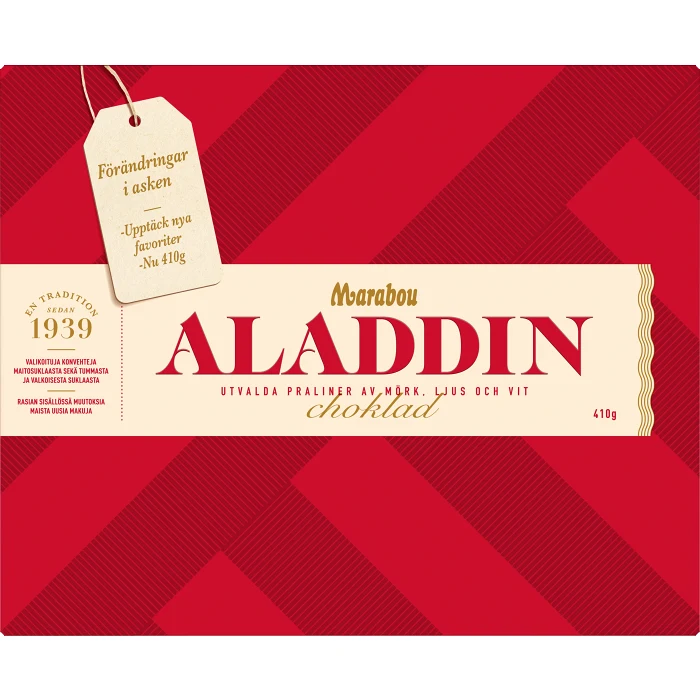 Chokladask Aladdin 410g Marabou
