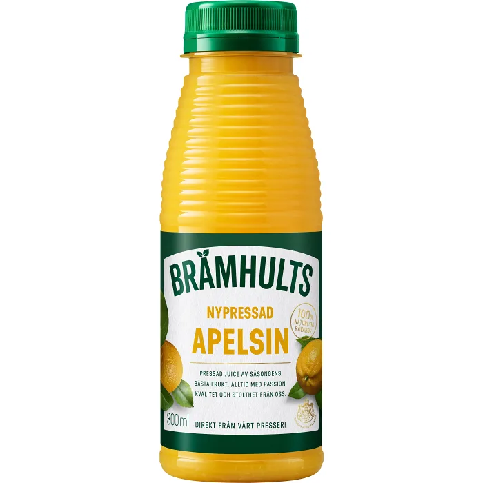 Juice Nypressad Apelsin 300ml Milliliter Brämhults