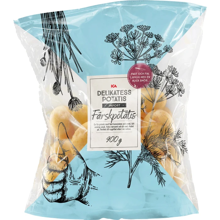 Färskpotatis Delikatess 900g Klass 1 ICA