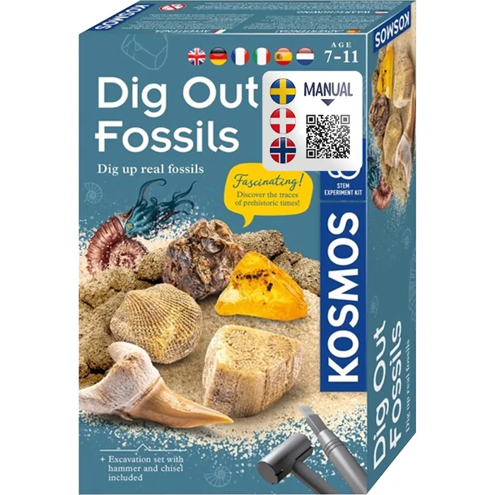 Dig Out Fossils Science Kit KOSMOS