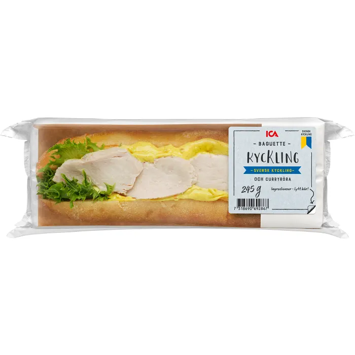 Baguette Kyckling Curry 245g ICA