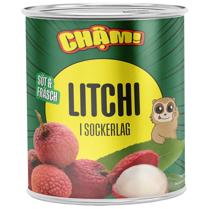 Konserv Litchi 567g Cham!